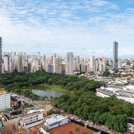 Apartament Flat No Ed Walk Bueno - Setor Bueno - Ao Lado Do Goiania Shopping - Wb2405- Andar Alto Zewnętrze zdjęcie
