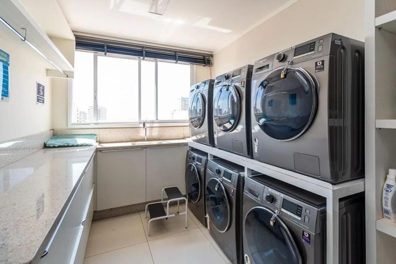 Apartament Flat No Ed Walk Bueno - Setor Bueno - Ao Lado Do Goiania Shopping - Wb2405- Andar Alto Zewnętrze zdjęcie